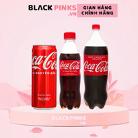Thùng nước ngọt Coca Cola vị nguyên bản chai và lon 235ml/320ml/300ml/390ml/600ml/1.5L/2.25L