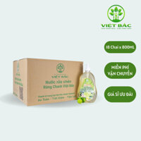 Thùng nước rửa chén tự nhiên Việt Bắc 18 chai 800ml