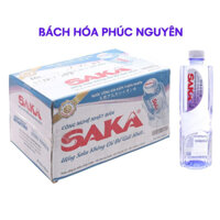Thùng Nước Suối Saka ion Kiềm Thiên Nhiên 24 chai 555ml