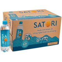 Thùng Nước Suối Satori 500ml x 24 Chai
