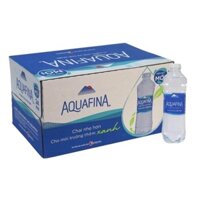 Thùng nước suối tinh khiết Aquafina 500ML