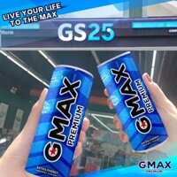 [THÙNG] NƯỚC TĂNG LỰC GMAX ENERGY DRINK PREMIUM 250ML – 24 LON/THÙNG