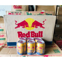 Thùng Nước Tăng Lực Red Bull (Bò Húc) Thái Lan 24 non x 250ml