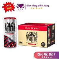Thùng nước tăng lực Sting Warrior Thái Lan 325ml (24 Lon)