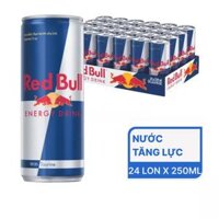 Thùng nước tăng lực xanh Redbull lon 250ml (24 Lon)
