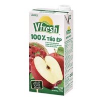 Thùng nước táo ép 12h 1L nguyên chất 100%  vinamilk