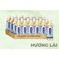 Thùng nước uống trà xanh hương nhài không đường 500ml