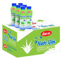 Thùng Nước Yến nha dam Davis 24 chai 450ml
