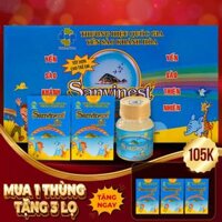 Thùng Nước Yến Sào Khánh Hòa Sanest Trẻ Em (26%) 60 Lọ x 62ml