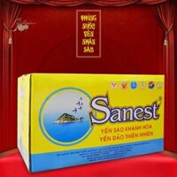 Thùng nước yến sào nhân sâm Khánh Hòa