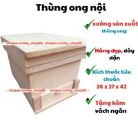 Thùng Nuôi Ong Gỗ Gạo Đạt Chuẩn 42/27