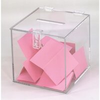 Thùng phiếu, hòm phiếu, hòm bốc thăm, hòm từ thiện mica , Micasaigon