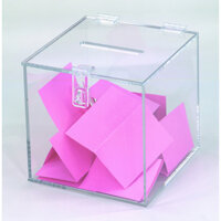 Thùng phiếu, hòm phiếu, hòm bốc thăm, hòm từ thiện mica