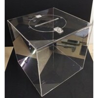 THÙNG PHIẾU/ THÙNG BỐC THĂM TRÚNG THƯỞNG KÍCH THƯỚC 15X15X15 CM