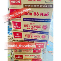 Thùng Phở bò - Gà/ Bún giò heo/Bánh đa cua/bò huế/bánh đa cua/ Bún riêu cua Vifon thùng 30gói /1thùng x 65g