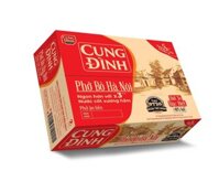 Thùng Phở Bò Hà Nội Micoem Cung Đình 30 Gói