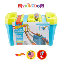 Thùng phụ kiện phức hợp Hot Wheels vàng xanh