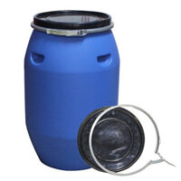 Thùng Phuy Nhựa 120L Đai Sắt