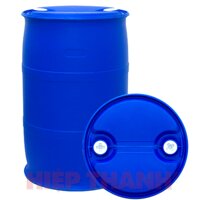 Thùng phuy nhựa 220 lít nắp nhỏ Hiệp Thành