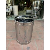 Thùng quay ong 2 cầu inox