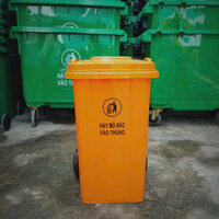 Thùng Rác 100L Cam