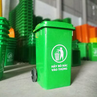 Thùng Rác 100L Màu Xanh Lá