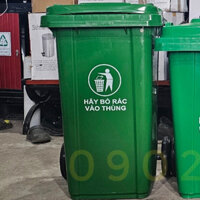 Thùng rác 100L nhập khẩu 02
