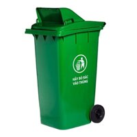 Thùng rác 120 Lít nắp hở