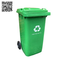 Thùng rác 120 lít nhựa HDPE
