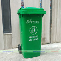Thùng Rác 120 Lít Nhựa HDPE