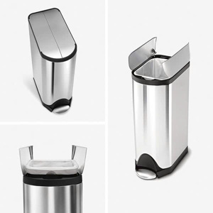 Thùng rác 18 lít cánh bướm SimpleHuman CW2058