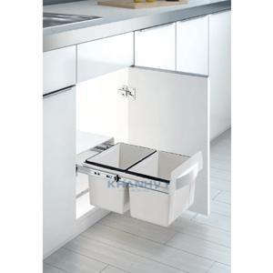 Thùng rác 2 ngăn âm tủ bếp Higold 307013