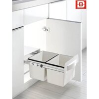 Thùng rác 2 ngăn âm tủ bếp 307013 - HIGOLD