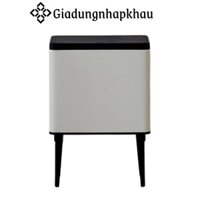 THÙNG RÁC 30L HANSSEM SIGNITURE TOUCH BIN, Chống Gỉ, Nhập Hàn, Hàng Chính Hãng, giadungnhapkhau19