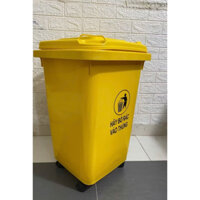 thùng rác 60 lít nhựa HDPE