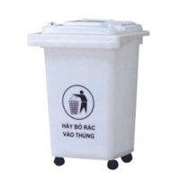 Thùng Rác 60L Có Nắp Đậy Kín - TRA0161