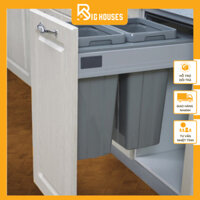 Thùng rác âm tủ giảm chấn cao cấp EUROGOLD BA400/EA450/EA402