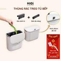 Thùng Rác Bếp Treo Tường,Tủ Bếp Mini Nắp Đậy Thông Minh Bằng Nhựa PP Cao Cấp 7L và 9L | Sọt Rác Có Nắp, Chống Mùi Hôi