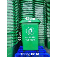 thùng rác các seri 60-100L-120ml