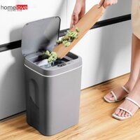 Thùng Rác Cảm Ứng Thông Minh 14L Thùng Rác Nắp Mở Tự Động Cảm Ứng Điện Thùng Rác Gia Dụng Nhà Bếp Phòng Tắm Phòng Ngủ Homelove