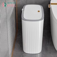 Thùng Rác Có Nắp Nhấn Tiết Kiệm Không Gian Tiện Dụng Cho Nhà Tắm