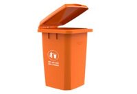 Thùng Rác Công Cộng Nắp Kín 90L – Nhựa Duy Tân