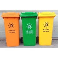 Thùng rác công nghiệp nhựa HDPE 120L