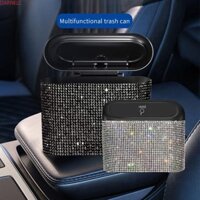 Thùng rác cửa ô tô DARNELL, Hộp lưu trữ Unbrella tự động có thể tháo rời, Dễ dàng cài đặt Kẹp lưng chống nước Thùng rác để bàn Mini chống rò rỉ có thể đựng phụ nữ