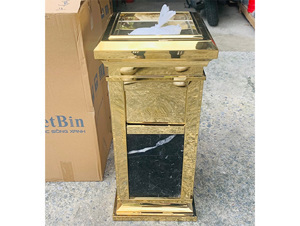 Thùng rác đá hoa cương A15