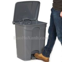 Thùng Rác Đạp Chân 50l Nhựa PP Vệ Sinh Tiện Lợi - TRA0109