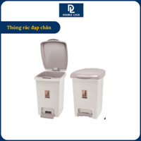Thùng rác đạp chân Double Lock dung tích 5 lít, 10 lít, 15 lít