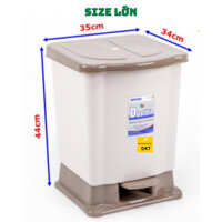 Thùng rác đạp Duy Tân loại lớn dung tích 20L