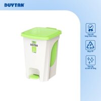 Thùng rác đạp nhí nhựa DUY TÂN Matsu - Xanh Lá