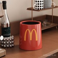 Thùng rác để bàn dễ thương có nắp cho phòng ngủ, đầu giường, thùng rác mini văn phòng dung tích lớn